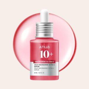 Anua Niacinamide 10% + TXA 4% Serum - švesinamasis veido serumas