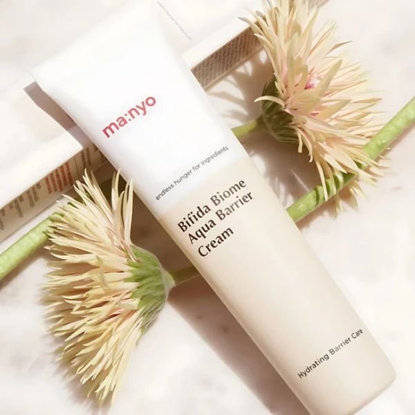 Manyo Bifida Biome Aqua Barrier Cream – drėkinamasis veido kremas (2) Manyo Bifida Biome Aqua Barrier Cream – drekinamasis veido kremas 2