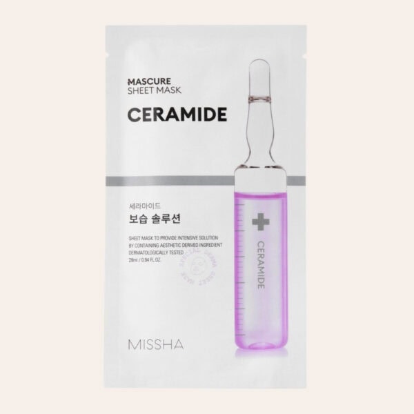 Missha Mascure Sheet Mask – Ceramide – lakštinė kaukė