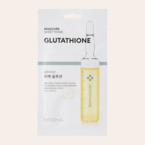 Missha Mascure Sheet Mask – Glutathione – lakštinė kaukė