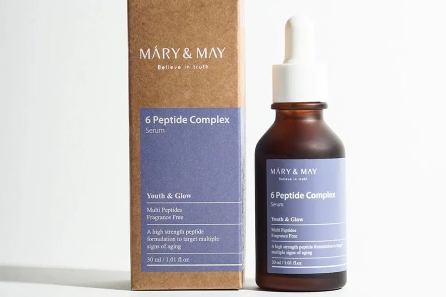 MaryMay 6 Peptide Complex Serum veido serumas 1