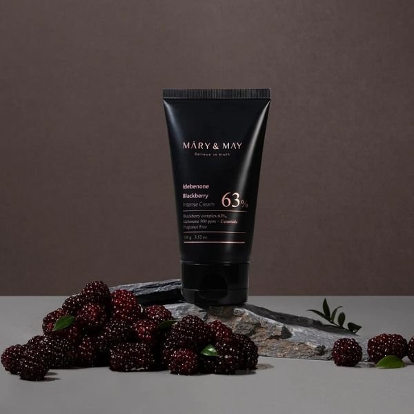 Mary&May Idebenone Blackberry Intense Cream – veido kremas (2) MaryMay Idebenone Blackberry Intense Cream – veido kremas 2