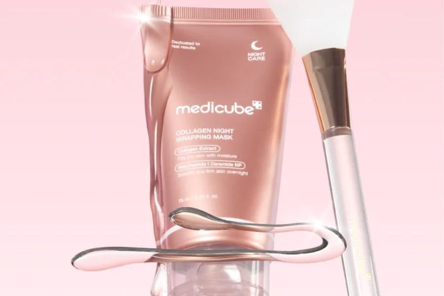 Medicube Collagen Night Wrapping Peel Off Mask – naktine veido kauke