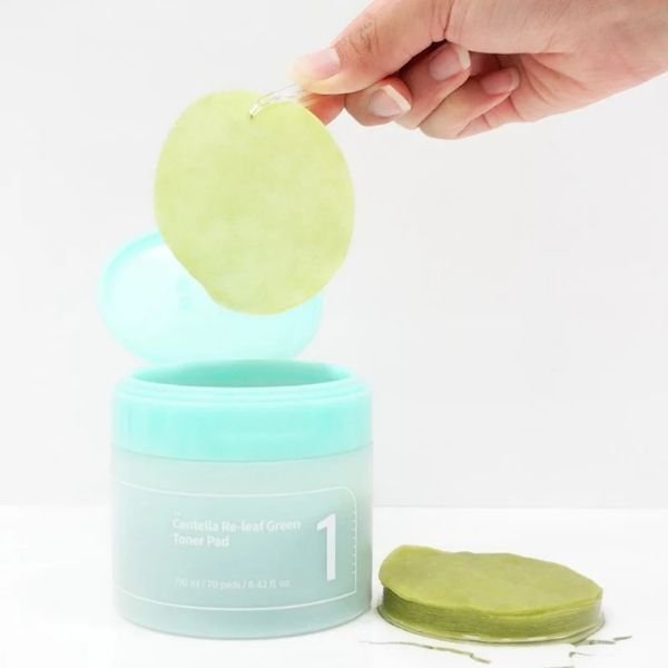Numbuzin No.1 Centella Re leaf Green Toner Pad – veido padeliai 1