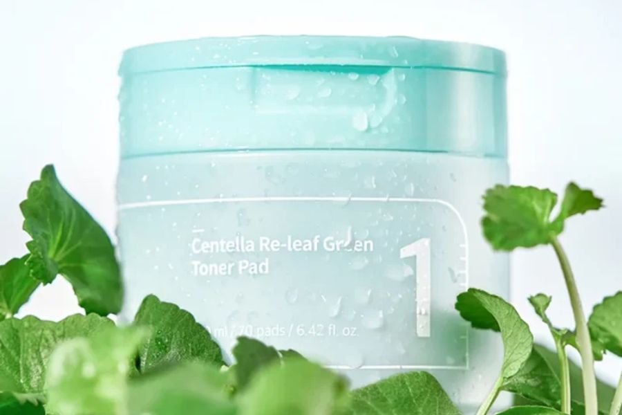 Numbuzin No.1 Centella Re leaf Green Toner Pad – veido padeliai