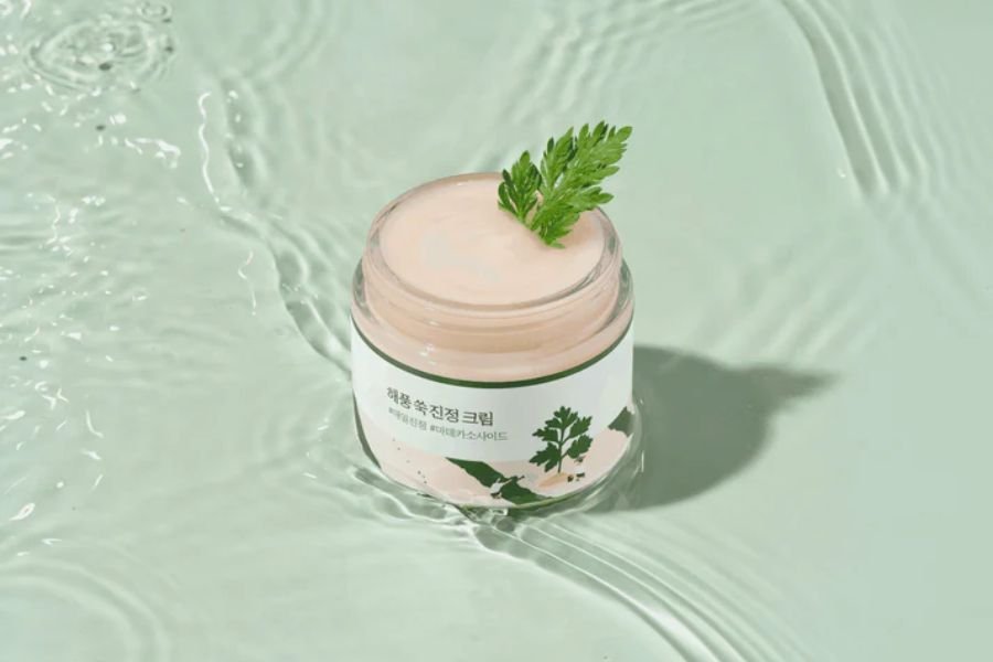 Round Lab Mugwort Calming Cream – veido kremas Round Lab Mugwort Calming Cream – veido kremas