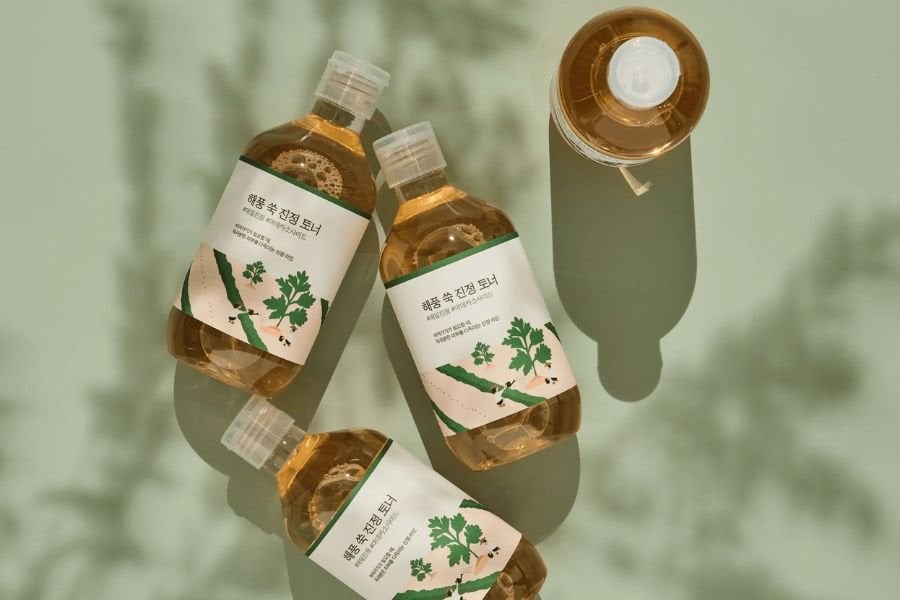 Round Lab Mugwort Calming Toner – veido toneris