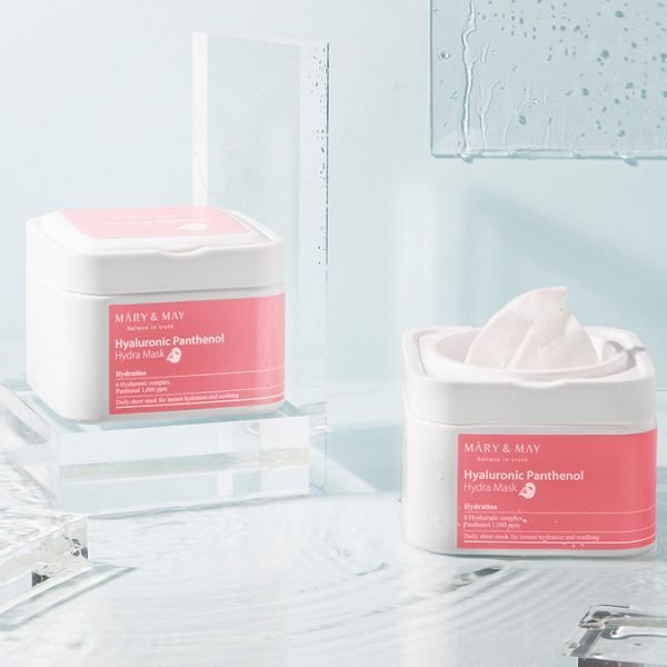 MaryMay Hyaluronic Panthenol Hydra Masks lakstines veido kaukes 2 1
