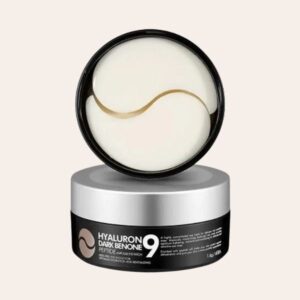 Peptidai - kas tai ir kokia jų nauda? 2 Medi-Peel Hyaluron Dark Benone Peptide 9 Ampoule Eye Patch - paakių padeliai