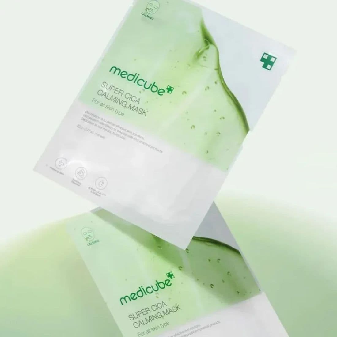 Medicube Super Cica Calming Mask lakstine veido kauke 1