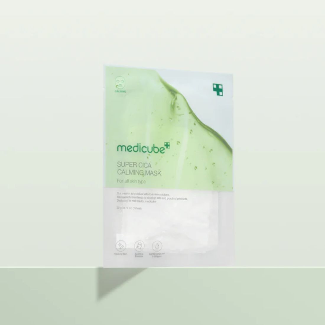 Medicube Super Cica Calming Mask lakstine veido kauke 2 1